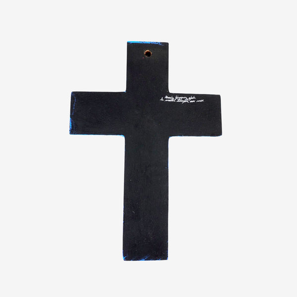 Maria Jimenez: Cross Woodcarving