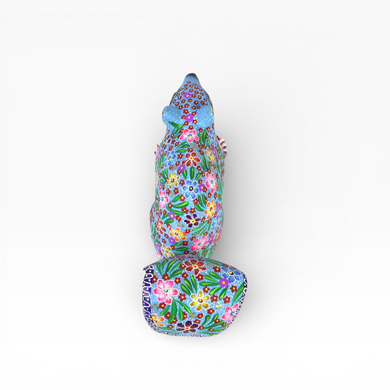 Maria Jimenez: Spring Squirrel Woodcarving