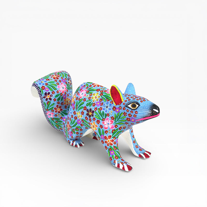 Maria Jimenez: Spring Squirrel Woodcarving