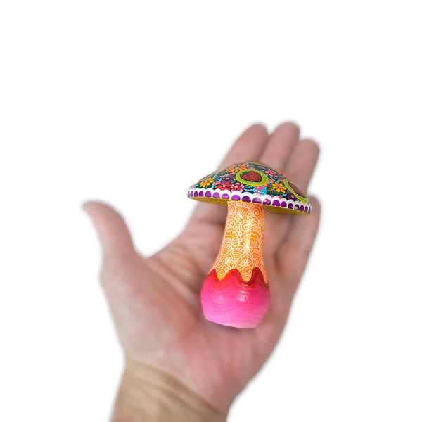 Maria Jimenez: Enchanted Mushrooms Alebrije