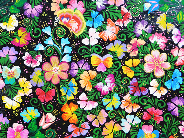 Maria Jimenez: Beautiful Flowers Tray