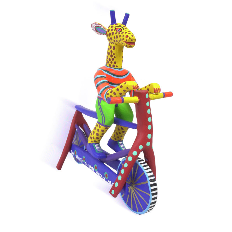 Martin Melchor: Giraffe on Bicycle Oaxaca
