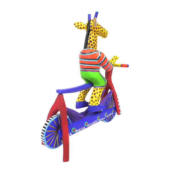 Martin Melchor: Giraffe on Bicycle Oaxaca