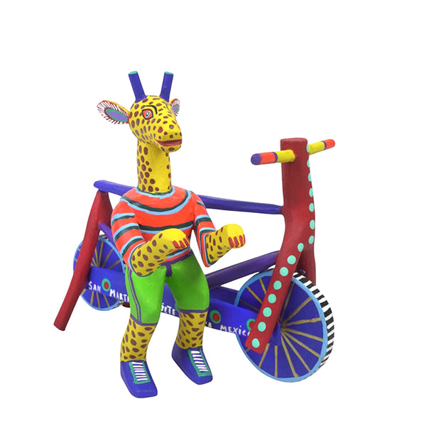 Martin Melchor: Giraffe on Bicycle Oaxaca