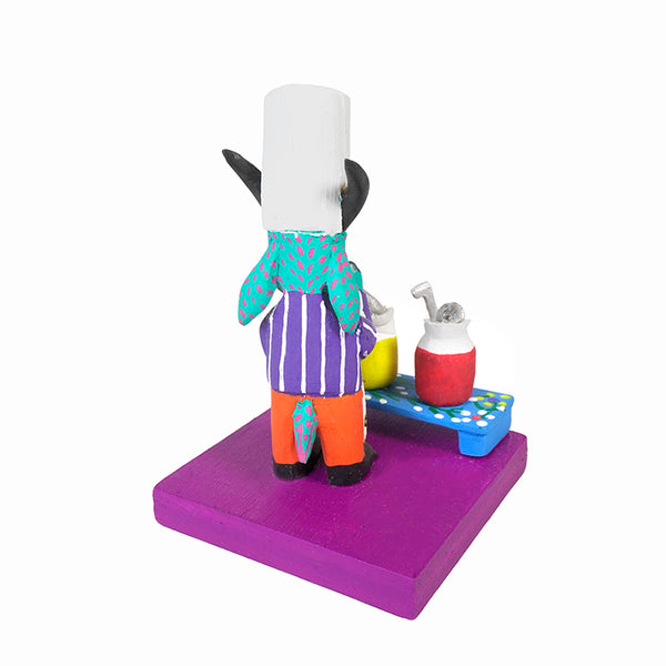 Maximino Santiago: Fruit Drinks Vendor Oaxaca