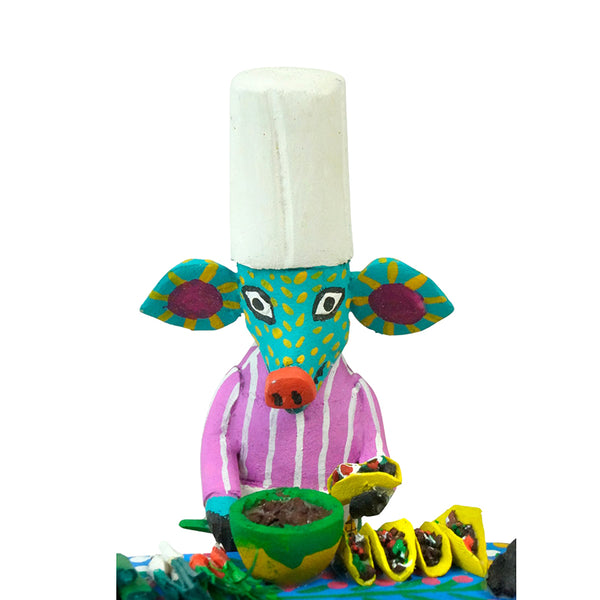 Maximino Santiago: Street Tacos Alebrije