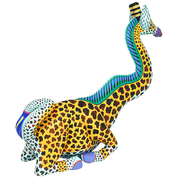 Miguel Santiago: African Giraffe Alebrije