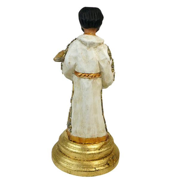 Milagros: St. Francis of Assisi Sculpture Woodcarved