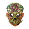 Milagros: Day of the Dead Flowers Skull Mask
