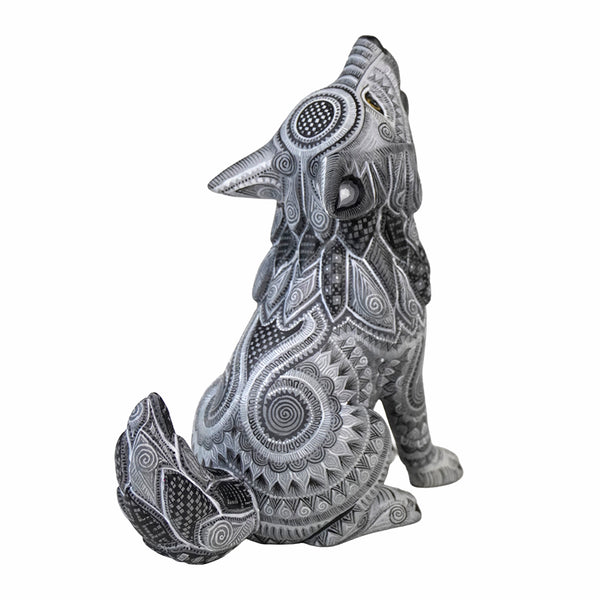 Raymundo Fabian: Extraordinary Moonlit Wolf Alebrije