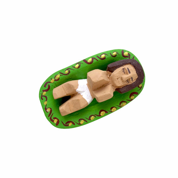 Justo Xuana: Nativity Creche Woodcarved