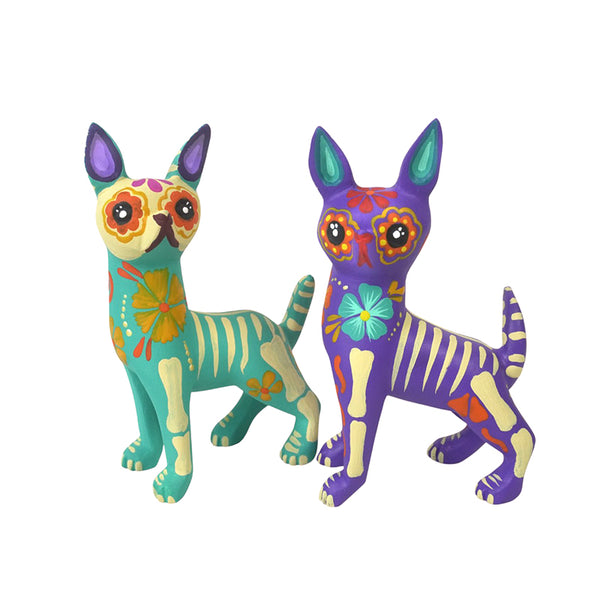 Nayeli Cruz: Little Day of the Dead Skeleton Dogs