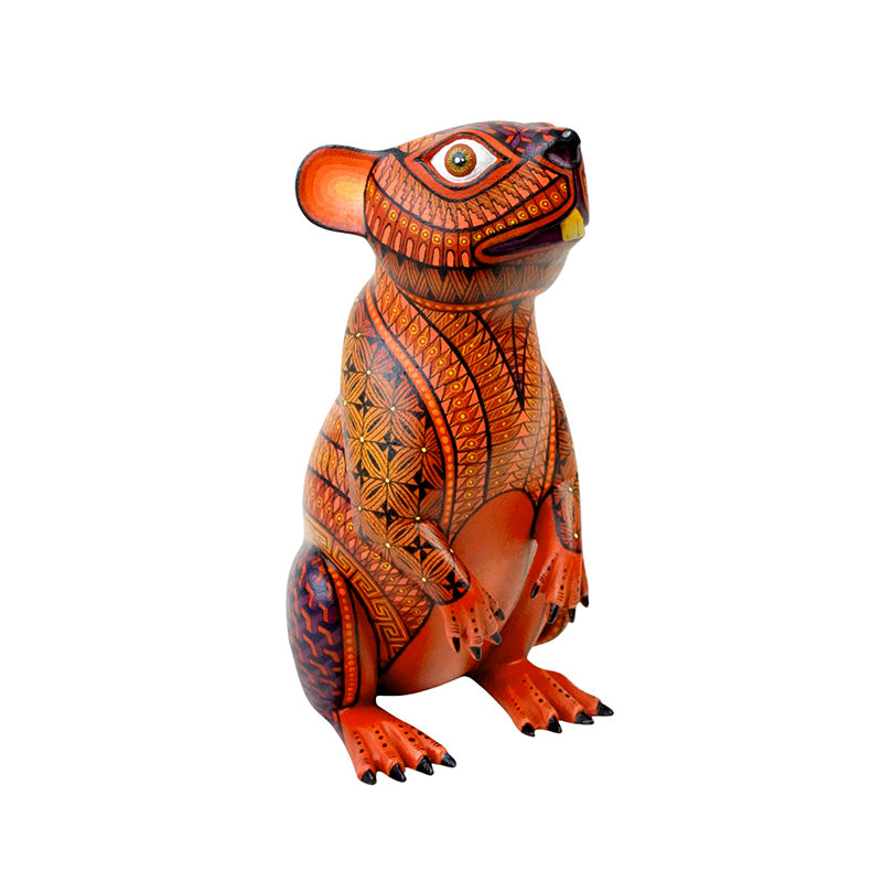 Nicolas Morales: Little Mouse Woodcarving