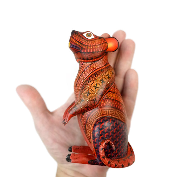 Nicolas Morales: Little Mouse Woodcarving