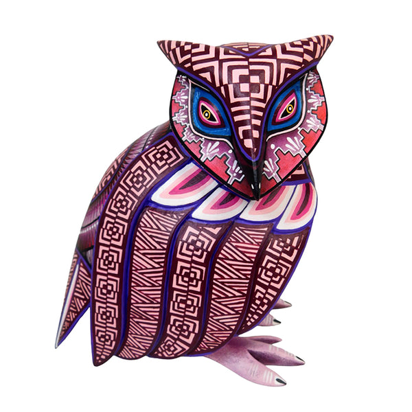 Nicolas Morales: Exquisite Horned Owl Woodcarving