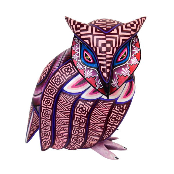 Nicolas Morales: Exquisite Horned Owl Woodcarving