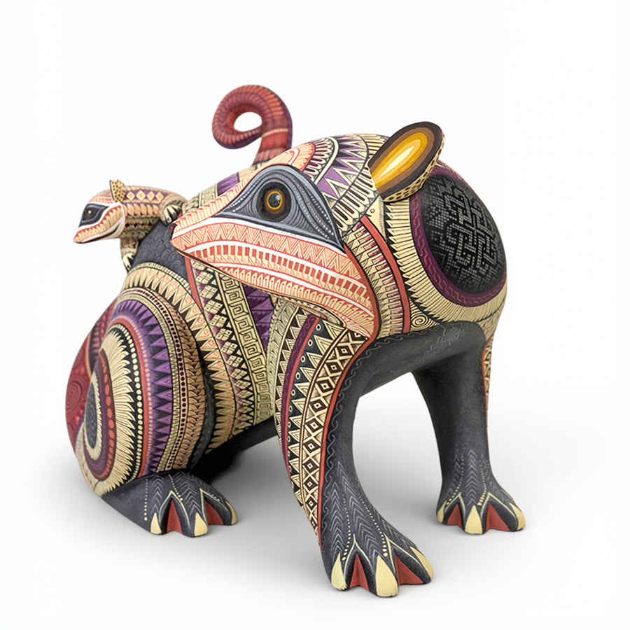 Isabel Fabian: Masterpiece Opossum & Baby Alebrije