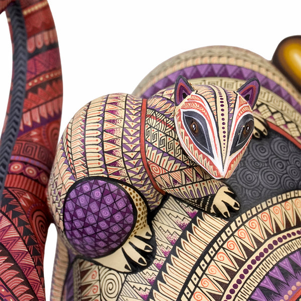 Isabel Fabian: Masterpiece Opossum & Baby Alebrije