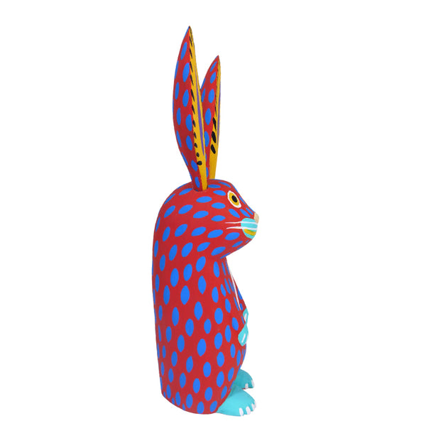 Oralia Cardenas: Rabbit Woodcarving