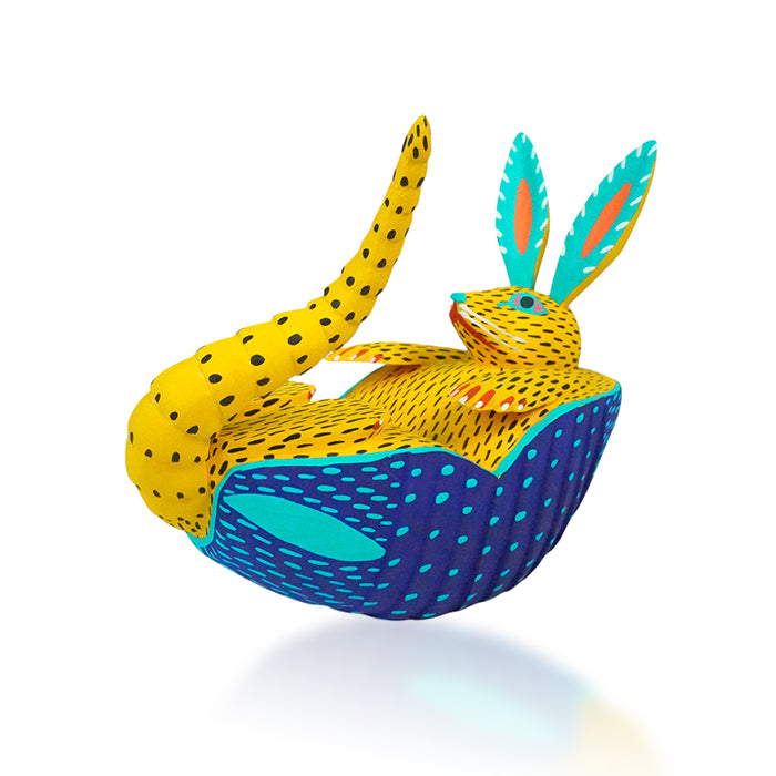 Oralia Cardenas: Classic Oaxacan Armadillo Woodcarving