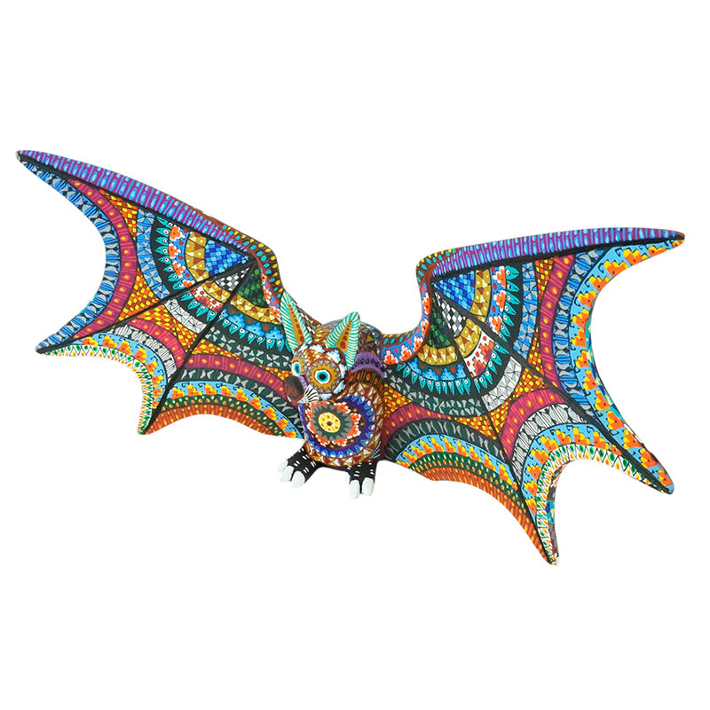 Oscar Carrillo: Bat Woodcarving