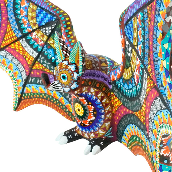 Oscar Carrillo: Bat Woodcarving