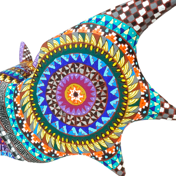 Oscar Carrillo: Bat Woodcarving