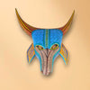 Miguel Xuana: Copal Wood Bull Mask