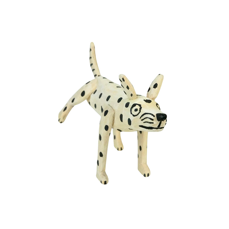 Placido Santiago: Dog Woodcarving