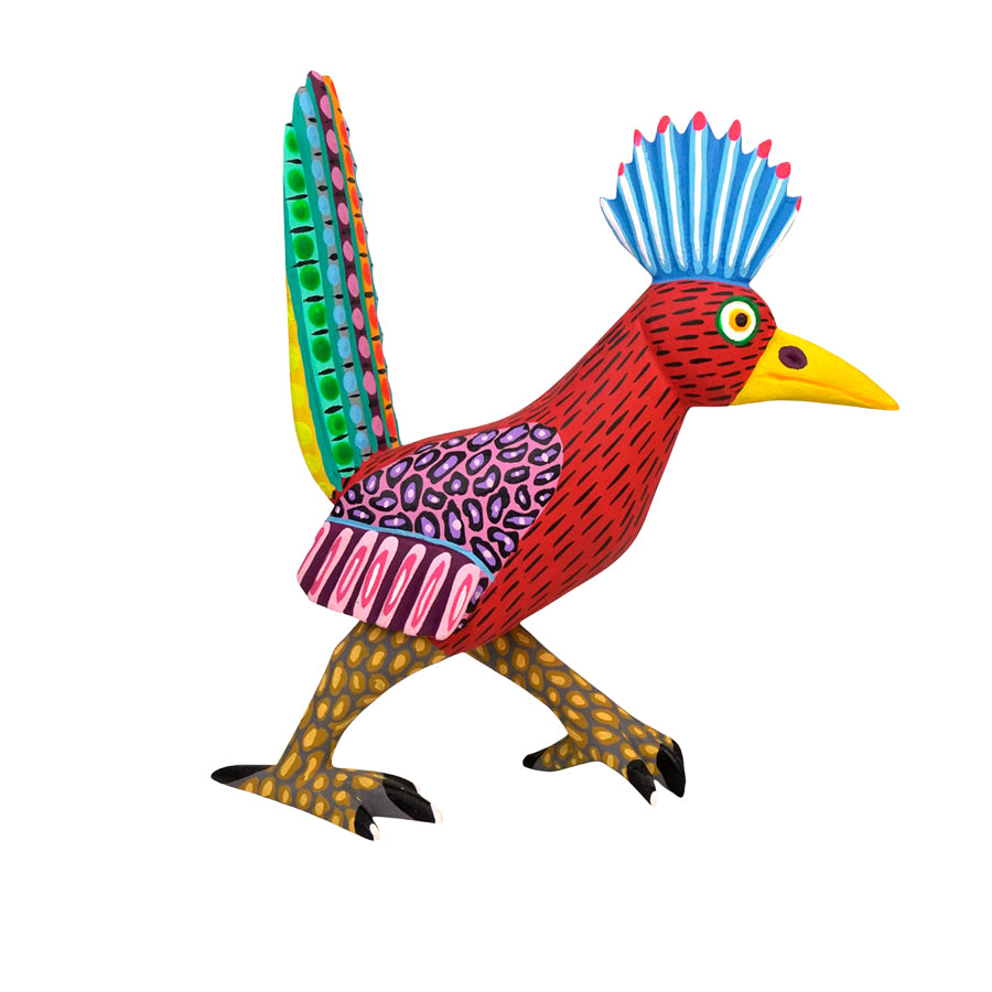 Armando Jimenez: Roadrunner Oaxaca Woodcarving