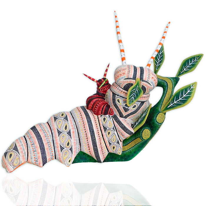 Rocio Fabian: Masterpiece Caterpillars Sculpture