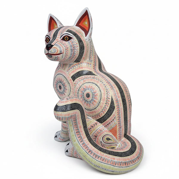 Rocio Fabian: Wood Alebrije Cat