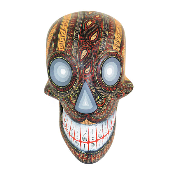 Rocio Fabian: Skull Project Woodcarving