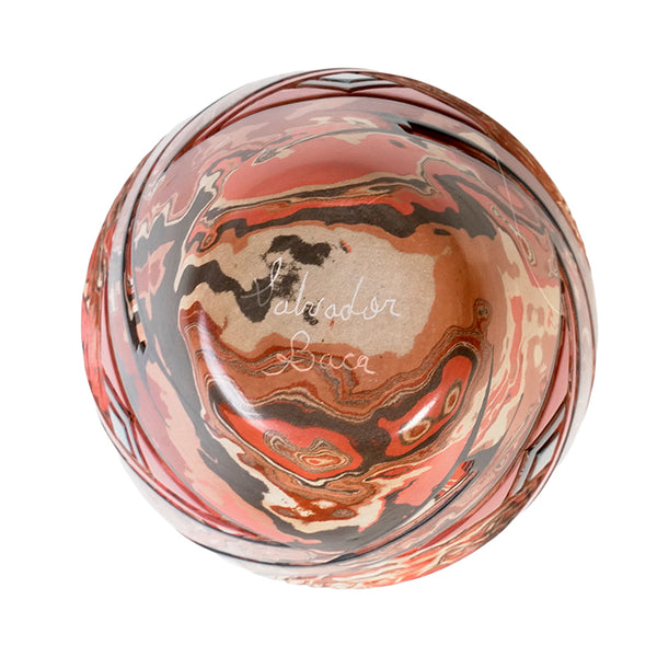 Salvador Baca: Spectacular Marbled Zen Mata Ortiz