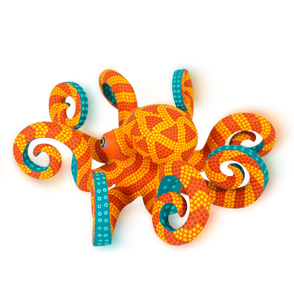 Saul Aragon: Dancing Octopus Alebrije