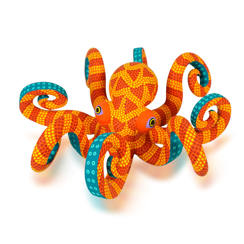 Saul Aragon: Dancing Octopus Alebrije