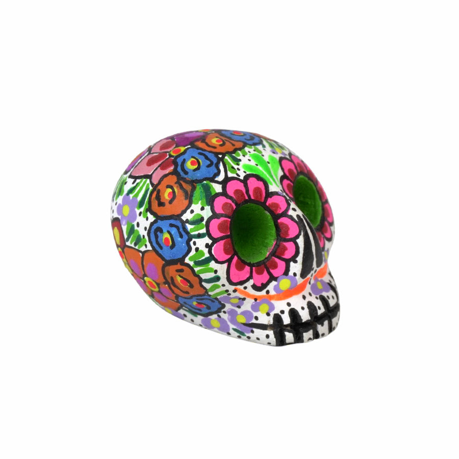 Maria Jimenez: Micro Miniature Day of the Dead Skull Alebrije