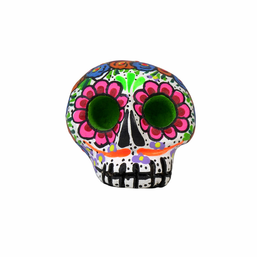 Maria Jimenez: Micro Miniature Day of the Dead Skull Alebrije