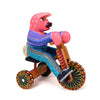 Socorro Roque: Easy Rider Pig Woodcarving