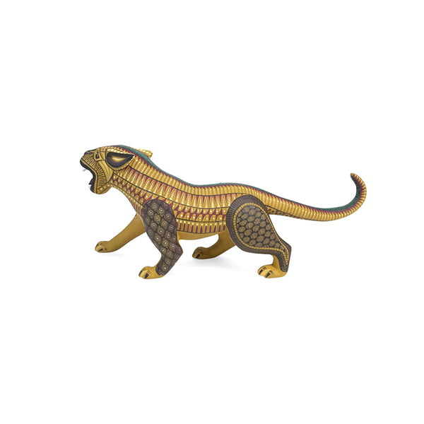 Soledad Cruz: Jaguars Encounter Woodcarving