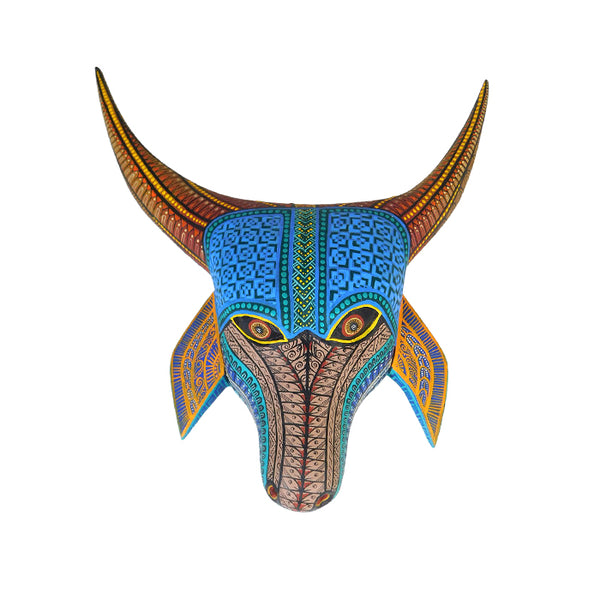 Miguel Xuana: Bull Mask Woodcarving