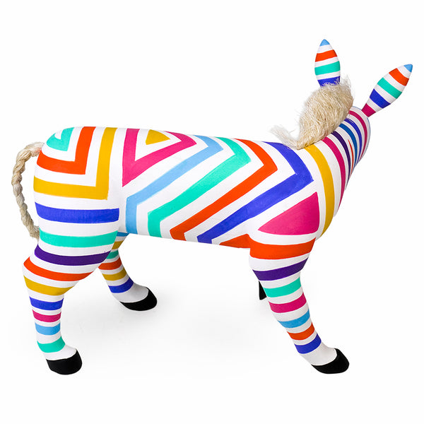Luis Pablo: Colorful Zebra Alebrije