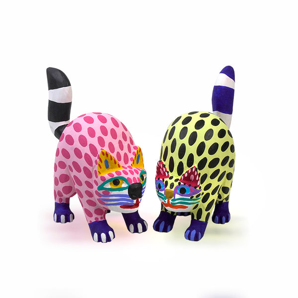 Armando Jimenez: Alebrije Polka Cats