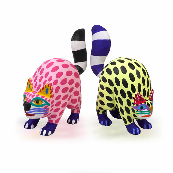 Armando Jimenez: Alebrije Polka Cats