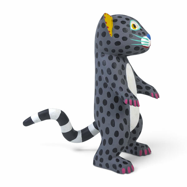 Eduardo Jimenez: Cat Alebrije Woodcarving