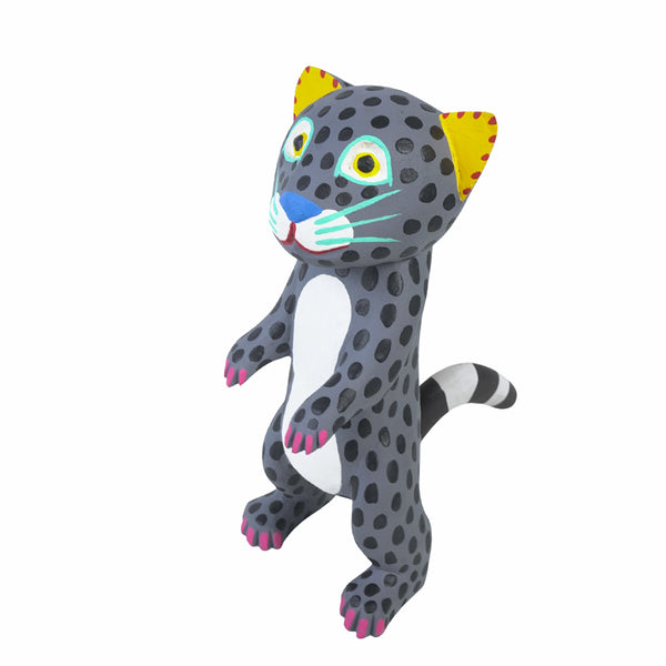 Eduardo Jimenez: Cat Alebrije Woodcarving