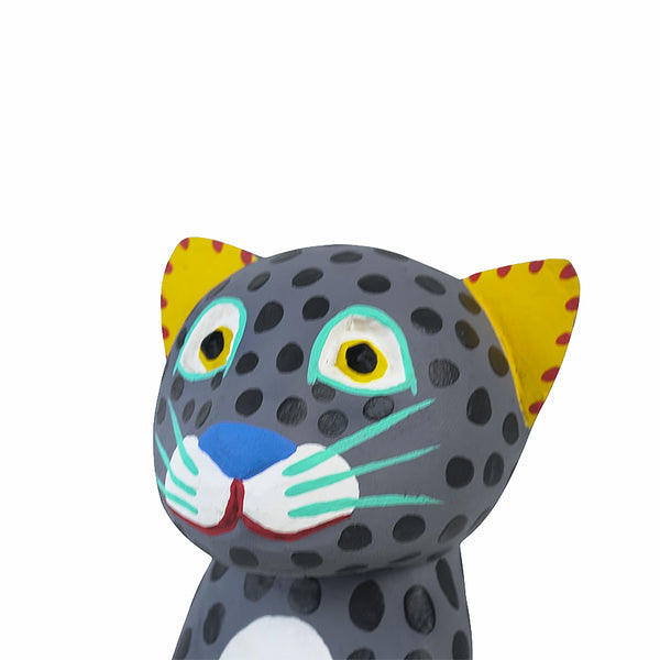 Eduardo Jimenez: Cat Alebrije Woodcarving