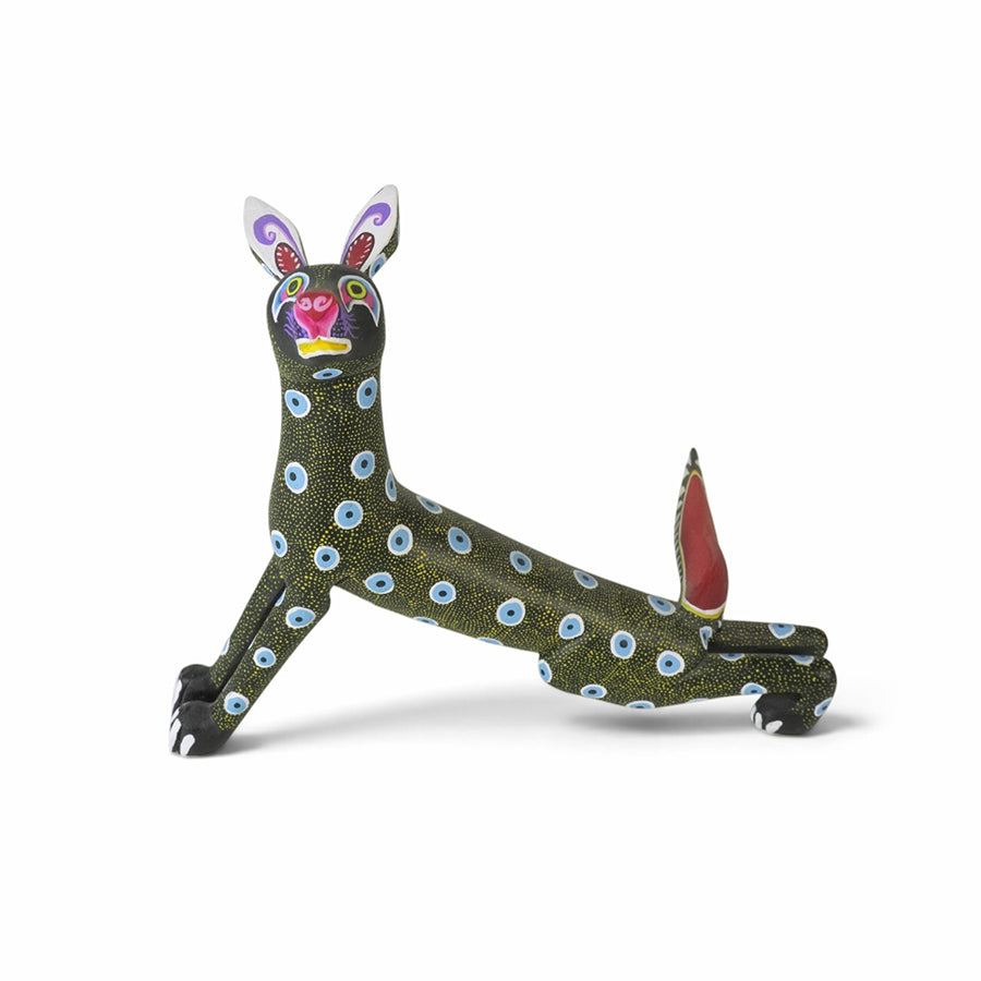 Gil Santiago: Fox with Watermelon Tail Alebrije