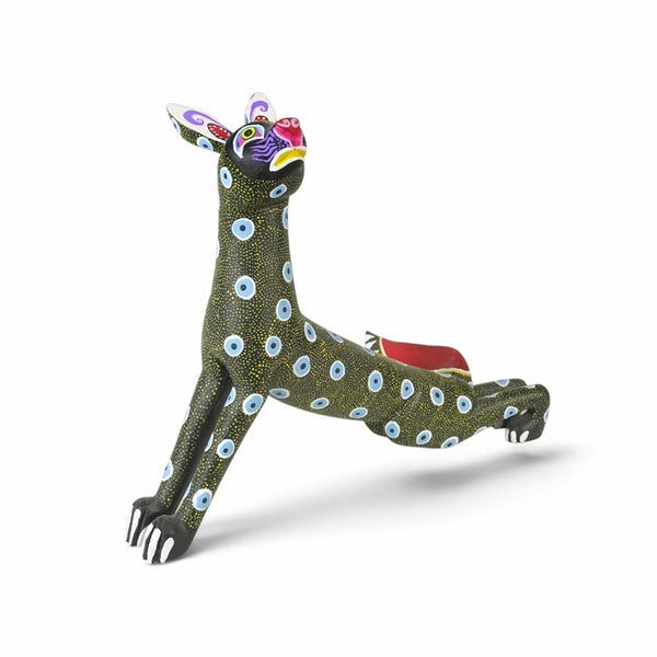Gil Santiago: Fox with Watermelon Tail Alebrije