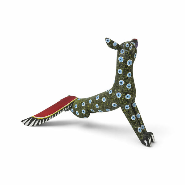 Gil Santiago: Fox with Watermelon Tail Alebrije